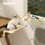 Sturdy Cat Window Wooden Perch Bed Hammock