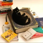 Fantasy Magic Book Cat Scratcher Bed - Image 2