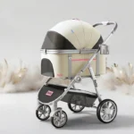 L9 Foldable Cat Carrier Stroller with Wheels - Image 13