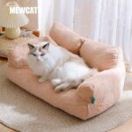 Cat Sofa Bed Washable Fluffy 4 Color Couch