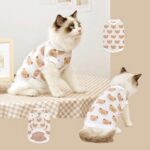 Cat Clothes 3 Color Winter Warm Sweater Vest - Image 17