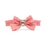 Ruffled Gemstone Bow Cat Collar - Image 3