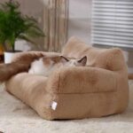 Cat Sofa Bed Washable Fluffy 4 Color Couch - Image 11
