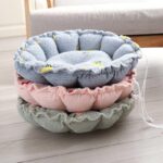Clouds Petals Cat Bed 3 Colors Adjustable Mat - Image 5