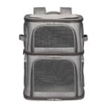 Double Layer Cat Carrier Bag With Wheels 4 Color Backpack - Image 7