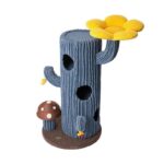 Deluxe Large Cactus Solid Cat Tree Climbing Frame - Image 14