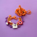 Halloween Cat Collar Handmade Hats Pumpkin Costume - Image 13