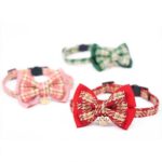 College Style Bow Cat Collar - Image 2
