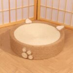 Cute Pig Cat Bed Round Scratching Pad - Image 13
