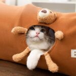 Suede Cat Tunnel Maze Bed - Image 3