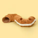 Bear Warm Cat Tunnel Foldable Cat Bed - Image 5