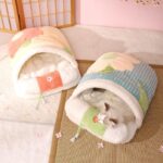 Super Warm Cat Bed Nest with Removable Pillow - Image 3