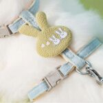 Rabbit Cat Harness Carrier Leash Set 3 Color Travel Cat Lead - Image 4