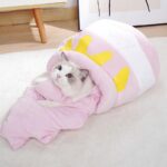 Honey Jar Cat Sleeping Bag Four Seasons Bed Cave - Image 12