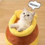 Honey Jar Cat Sleeping Bag Four Seasons Bed Cave - Image 6