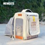 Cat Carrier Backpack Expandable Bag with Wheels - Image 2