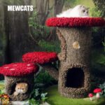 Mushroom Forest Cat Tree Climbing Frame - Image 2