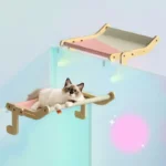 Sturdy Cat Window Wooden Perch Bed Hammock - Image 6